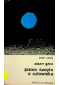 Pismo Święte o człowieku