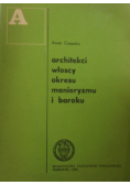 Architekci włoscy okresu manieryzmu i baroku