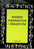 Materiały numizmatyczne i sfragistyczne