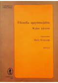 Filozofia egzystencjalna