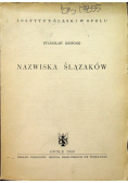 Nazwiska Ślązaków