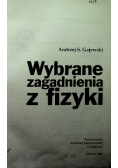 Wybrane zagadnienia z fizyki
