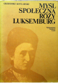 Myśl społeczna Róży Luksemburg