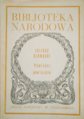 Słowacki Powieści poetyckie