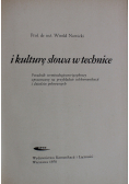O ścisłość pojęć i kulturę słowa w technice