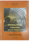 Spawalność materiałów konstrukcyjnych, Tom I, Nowa