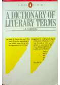 A Dictionary of Literary  Terms