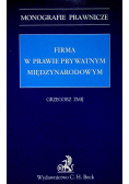 Firma w prawie prywatnym międzynarodowym
