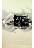Baczyński Utwory zebrane Tom I
