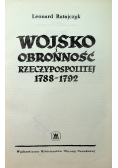 Wojsko i obronność rzeczypospolitej 1788 1792