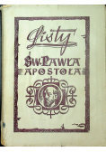Listy św Pawła Apostoła 1928 r.