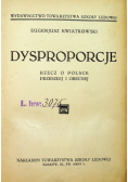 Dysproporcje 1932 r.