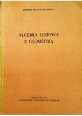 Algebra liniowa z geometrią