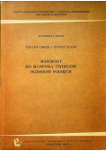 Materiały do słownika twórców ogrodów polskich