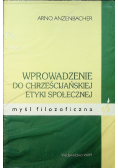 Wprowadzenie do chrześcijańskiej etyki społecznej