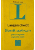 Langenscheidt Słownik praktyczny polsko - angielski angielsko - polski