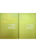700 lat myśli polskiej część 1 i 2