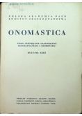Onomastica rocznik XXIII