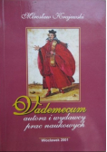 Vademecum autora i wydawcy prac naukowych