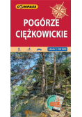 Mapa - Pogórze Ciężkowickie 1:50 000