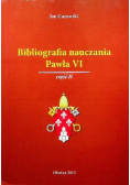 Biografia nauczania Pawła VI Część II
