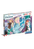 Puzzle 104 Super Kolor Frozen 2