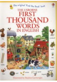 First Thousand Words in English