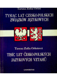 Tysiąc lat czesko polskich związków językowych