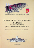 Wysiedlenie Polaków z Gdyni w latach 1939 1954 przez okupanta niemieckiego