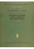 Własności fizyczne i skład chemiczny wód podziemnych