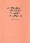 Z polskich studiów slawistycznych Językoznawstwo