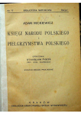 Księgi narodu polskiego i pielgrzymstwa polskiego 1922 r.