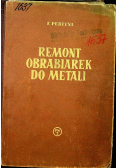 Remont obrabiarek do metali