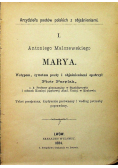 Marya 1884r.