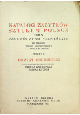Katalog zabytków sztuki w Polsce Tom V zeszyt 1