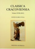 Classica cracoviensia volume XVIII 2015