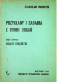 Przykłady i zadania z teorii drgań część I