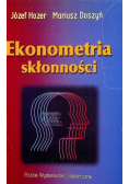 Ekonometria skłonności