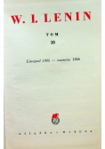 Lenin Dzieła Tom 10