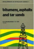 Bitumens Asphalts and Tar Sands