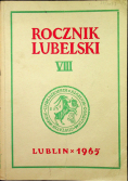 Rocznik Lubelski VIII