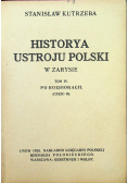 Historya ustroju Polski 1920r