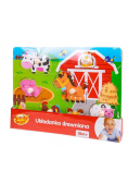 Układanka drewniana Mała farma