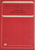 Wybór Pism Marii Karłowskiej