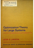 Optimization Theory for Large Systems