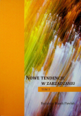 Nowe Tendencje w Zarządzaniu Tom V