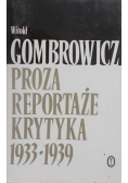 Proza reportaże krytyka 1933 1939