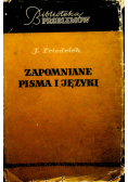 Zapomniane pisma i języki
