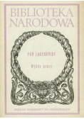 Lagerkvist Wybór prozy
