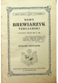 Nowy Brewiarzyk Tercjarski 1928 r.